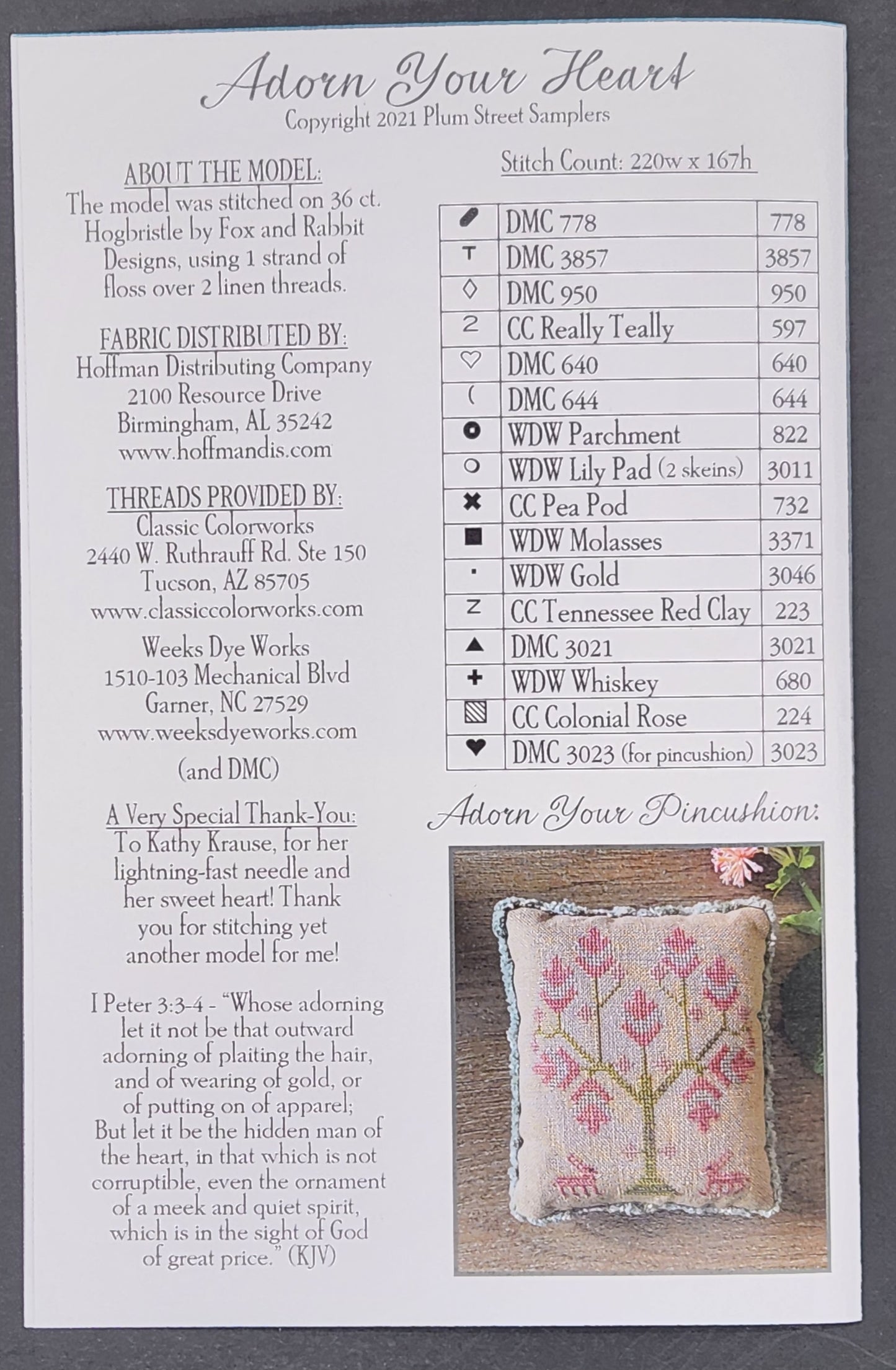 Adorn Your Heart and Adorn Your Pincushion