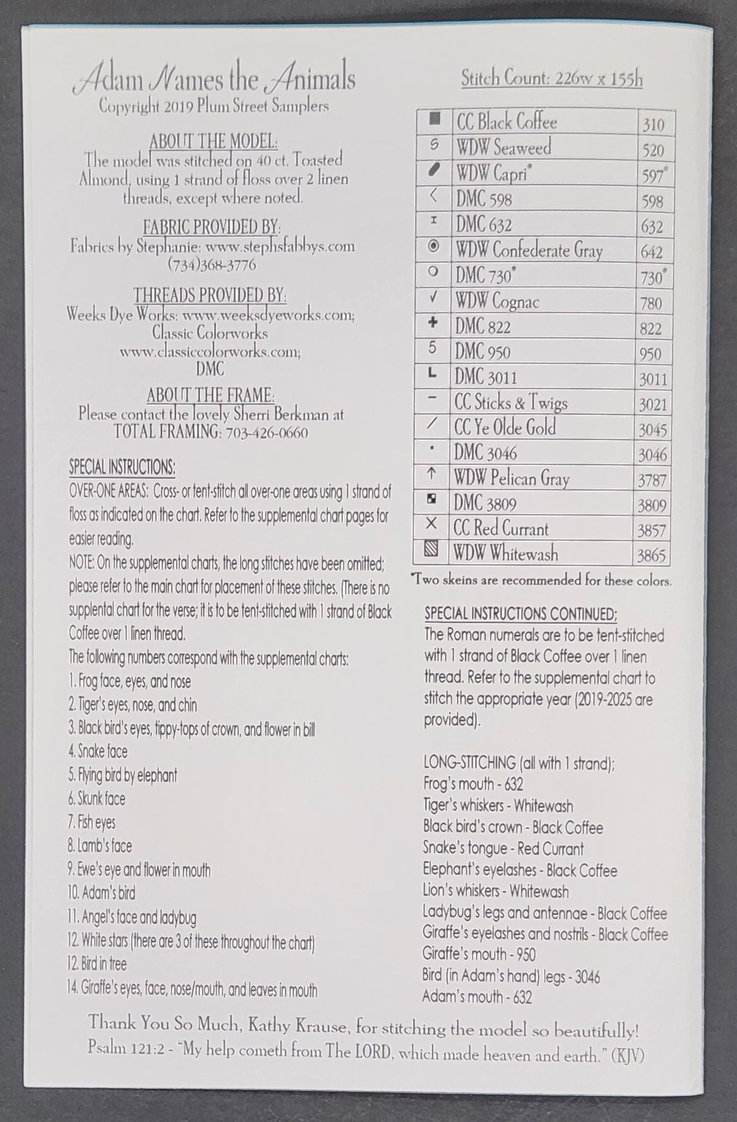 Adam Names the Animals