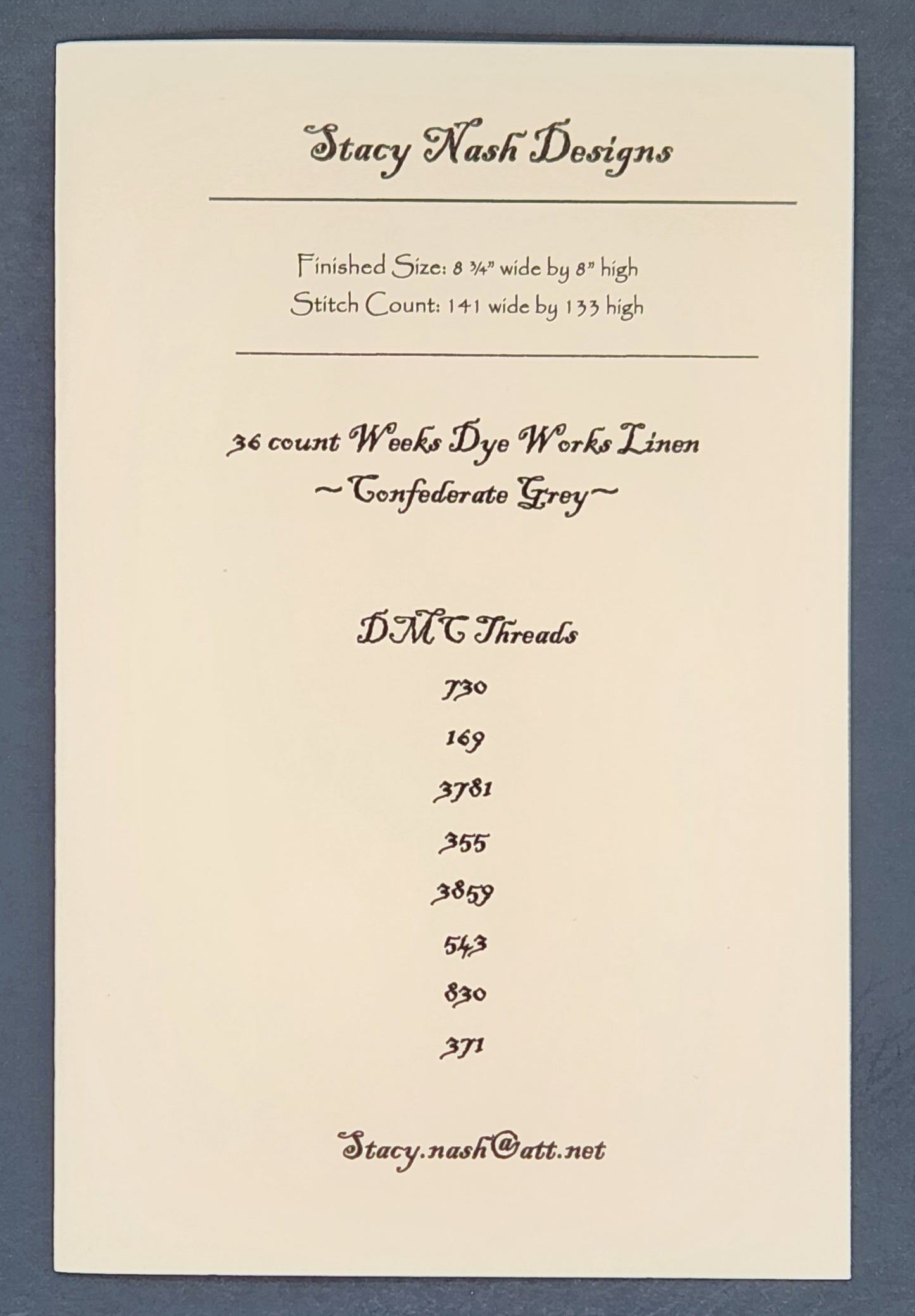 Rose Cottage Sampler Pinkeep