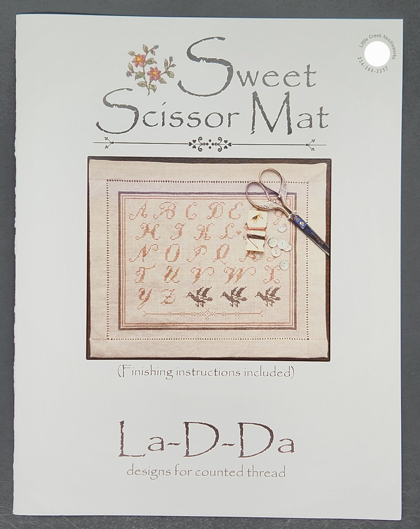 Sweet Scissor Mat