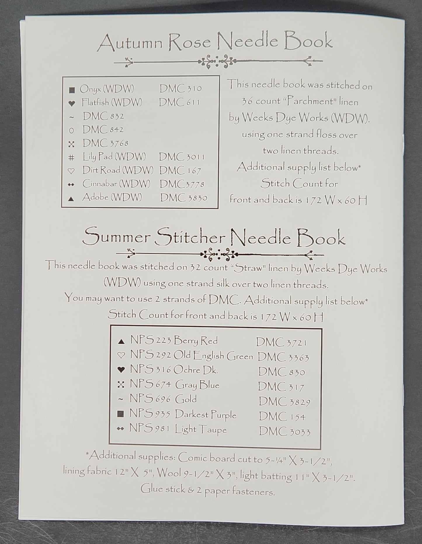 Needle Book Needle Book