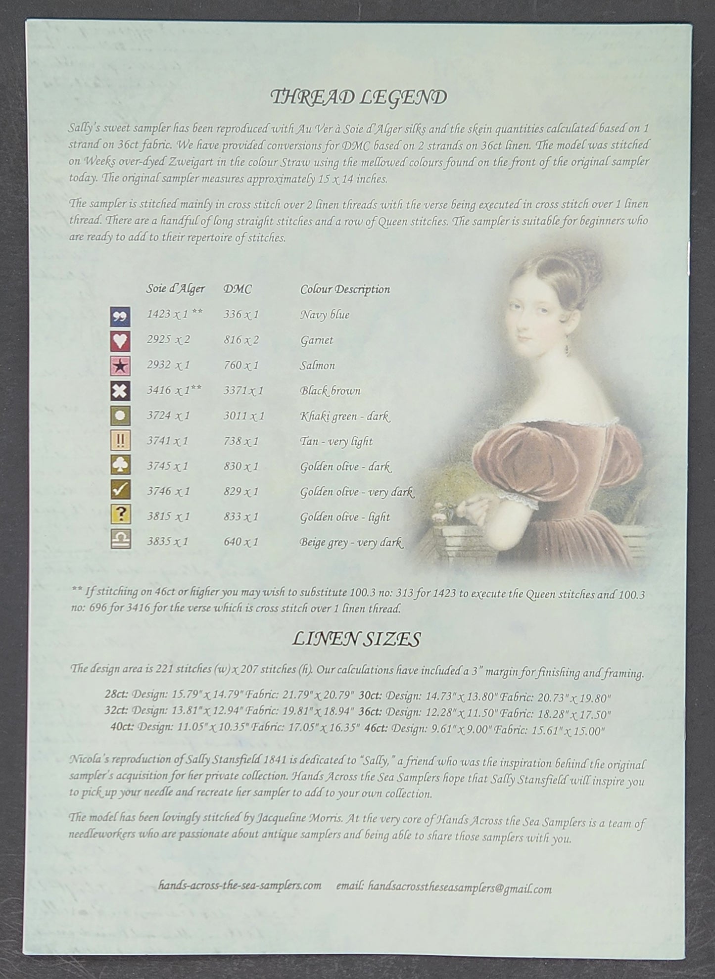 Sally Stansfield 1841