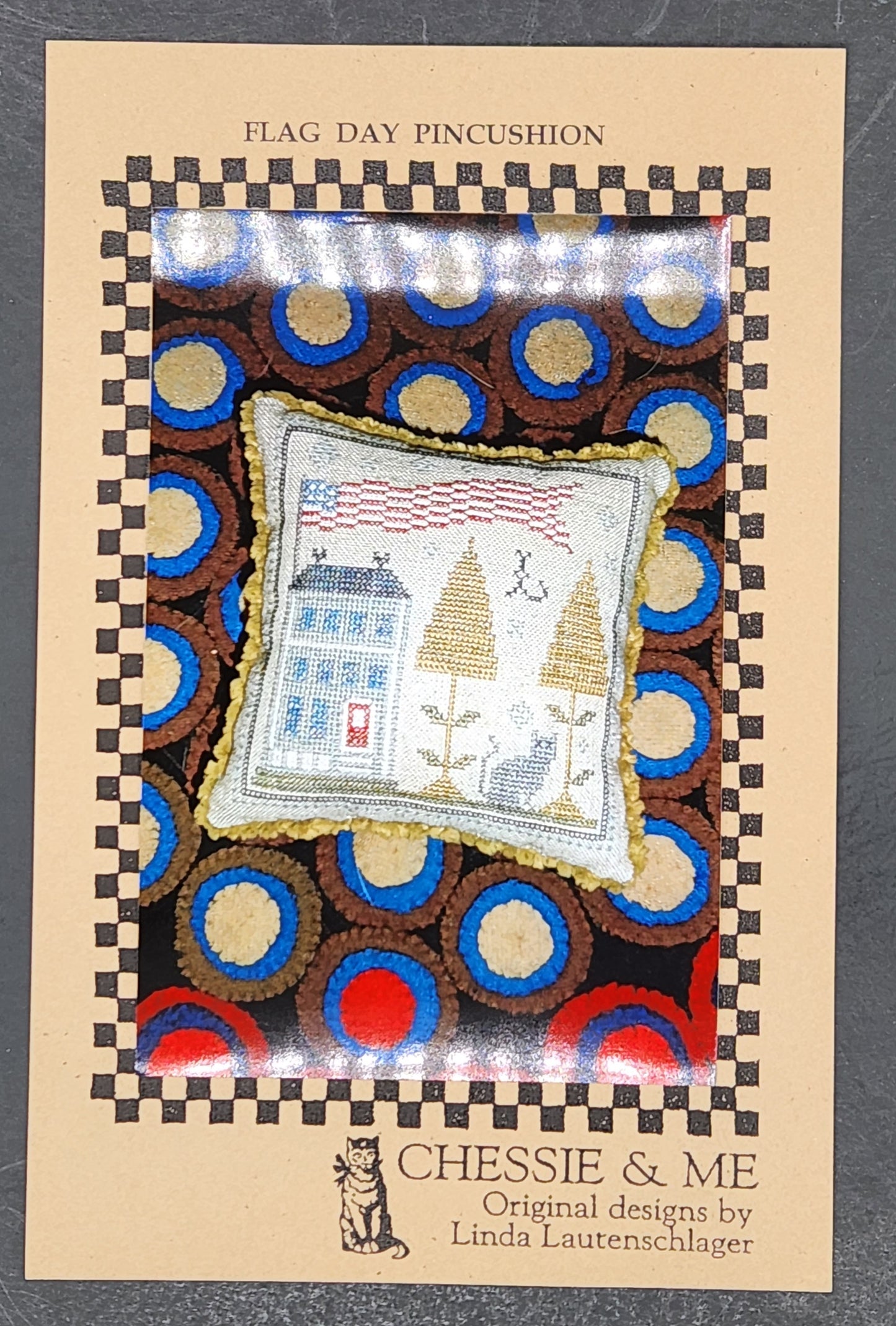 Flag Day Pincushion
