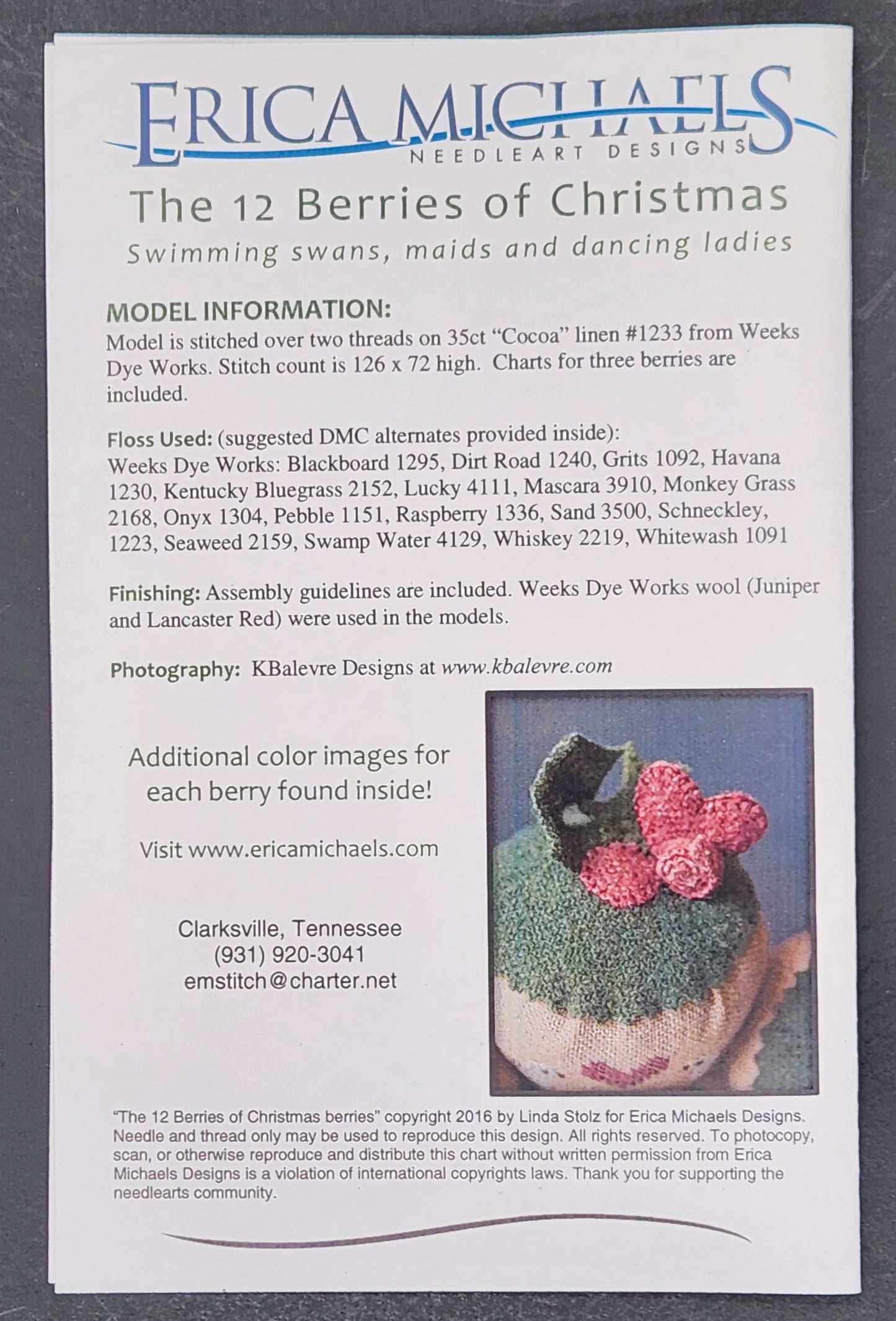 The 12 Berries of Christmas - Part #3 - Days 7, 8, 9