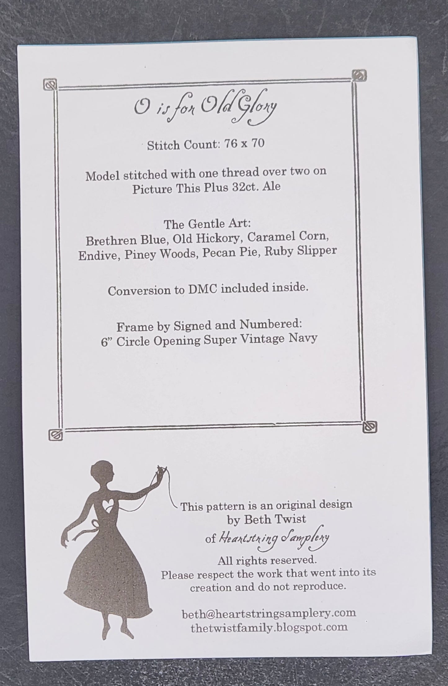 O is for Old Glory - The Alphabet Series #1