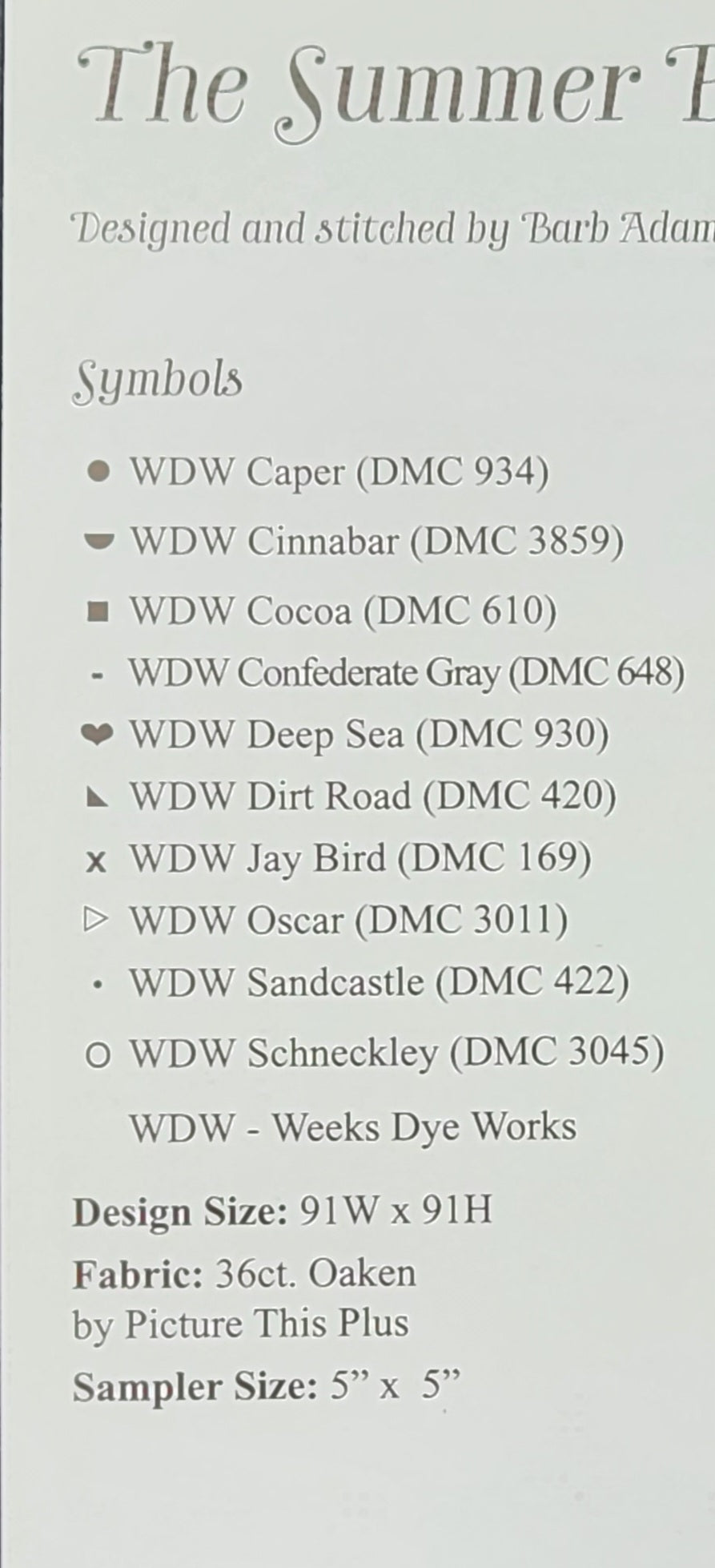 The Summer Beaming Forth