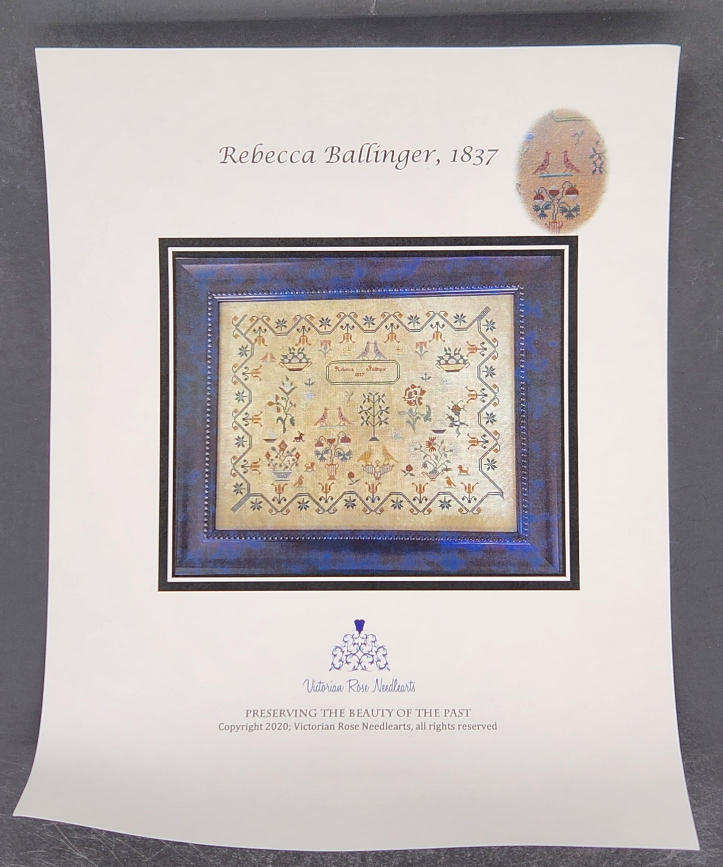 Rebecca Ballinger, 1837