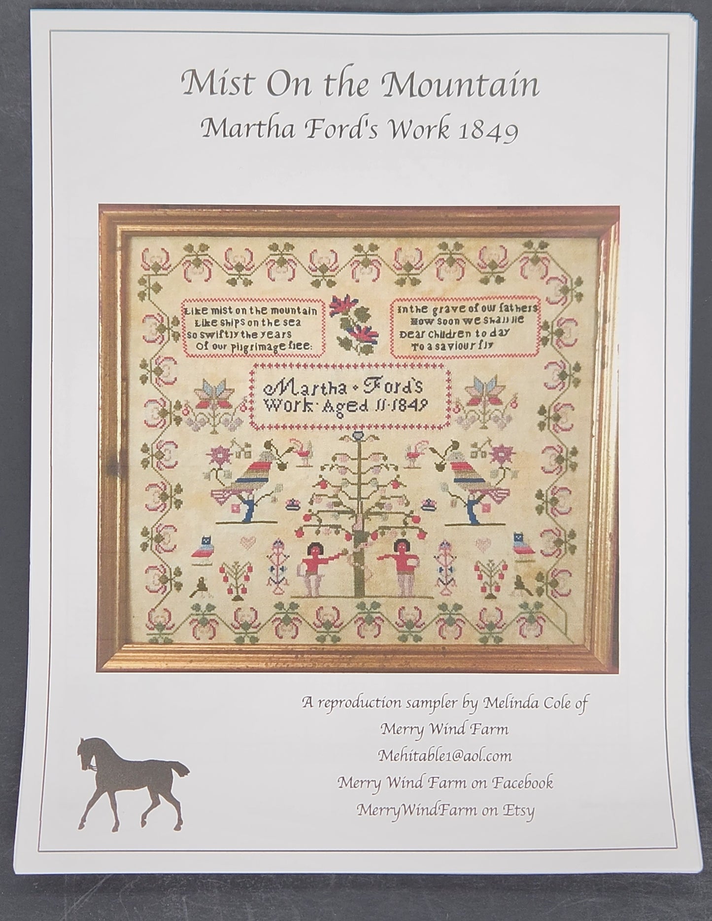 Mist On the Mountain - Martha Ford's Work 1849