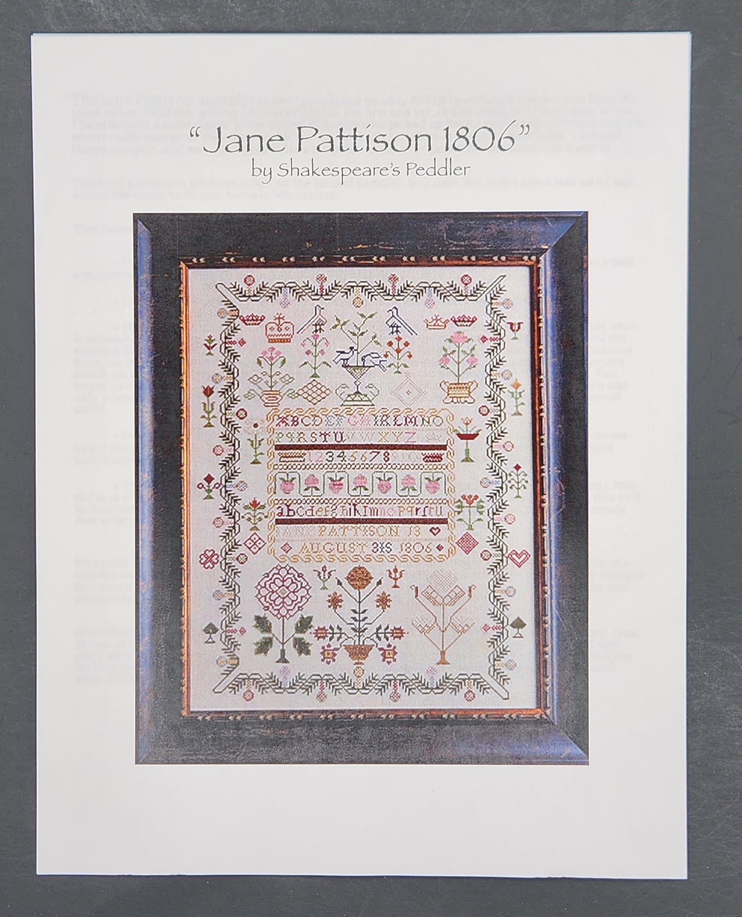 Jane Pattison 1806