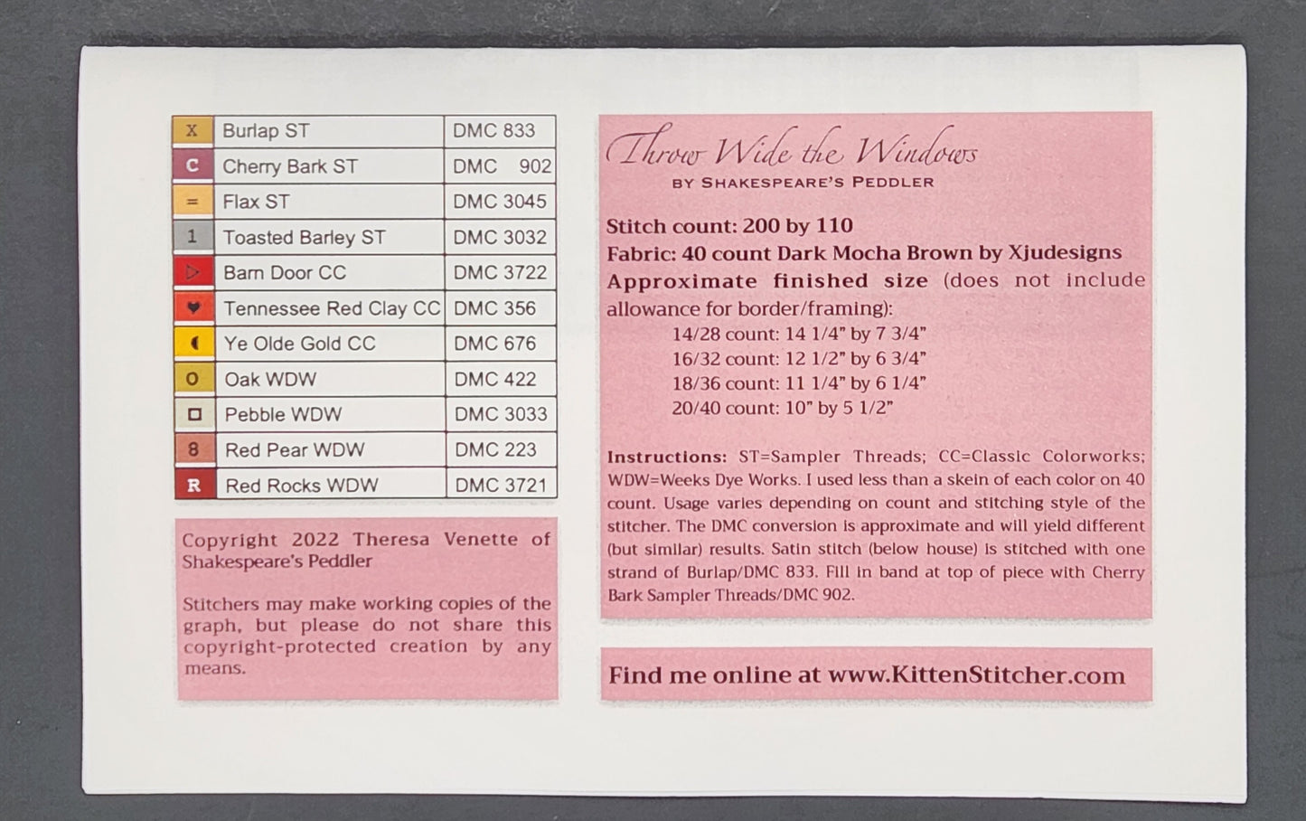 Throw Wide the Windows