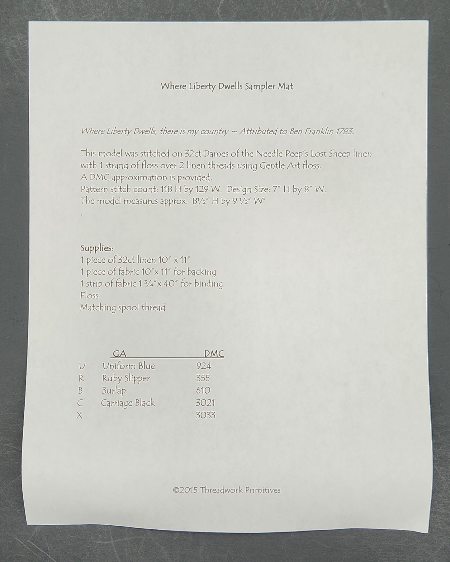 Where Liberty Dwells