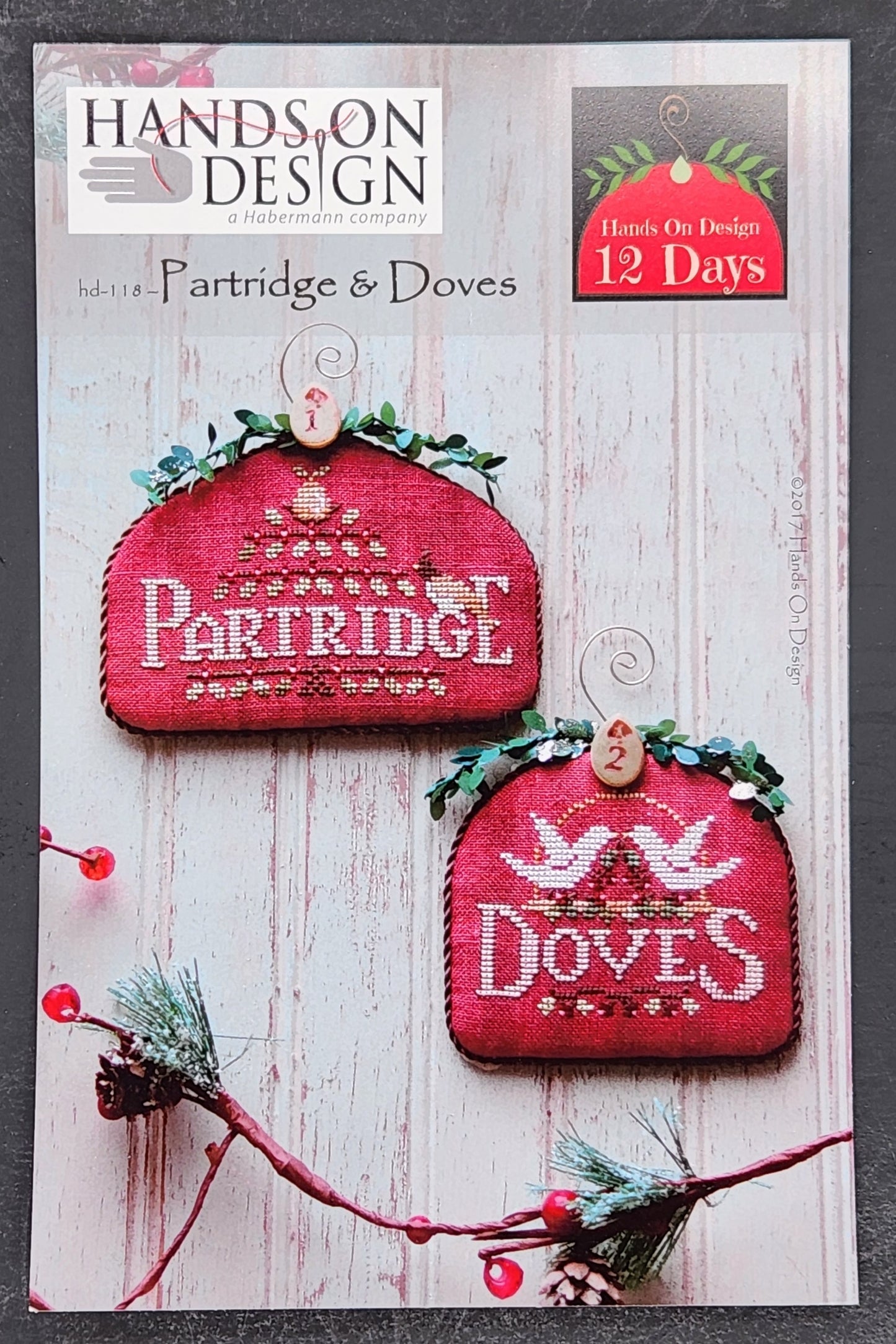 Hands on Design 12 Days - Partridge & Doves