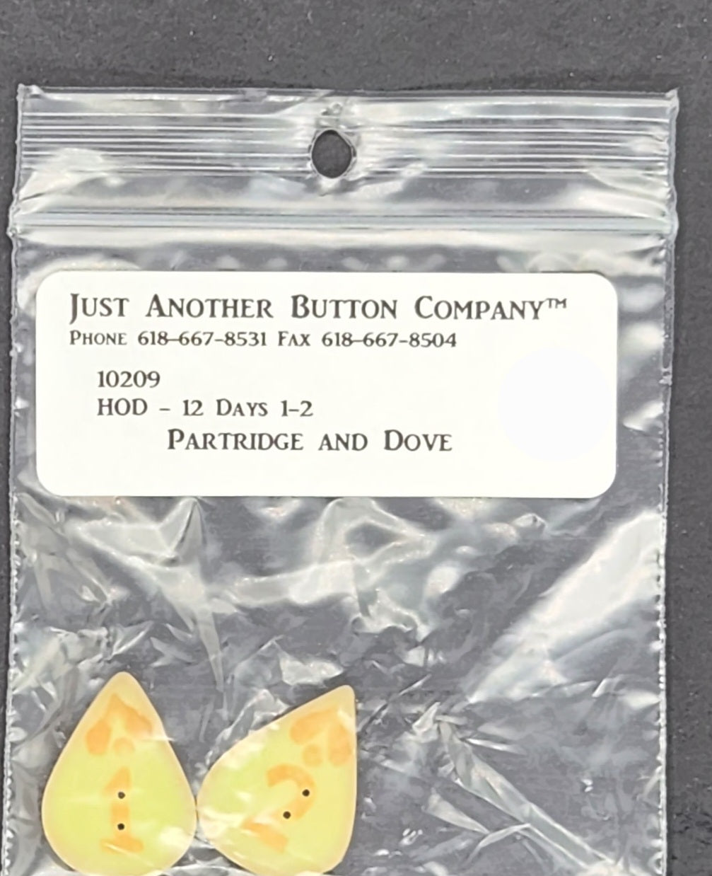 Hands on Design 12 Days - Partridge & Doves