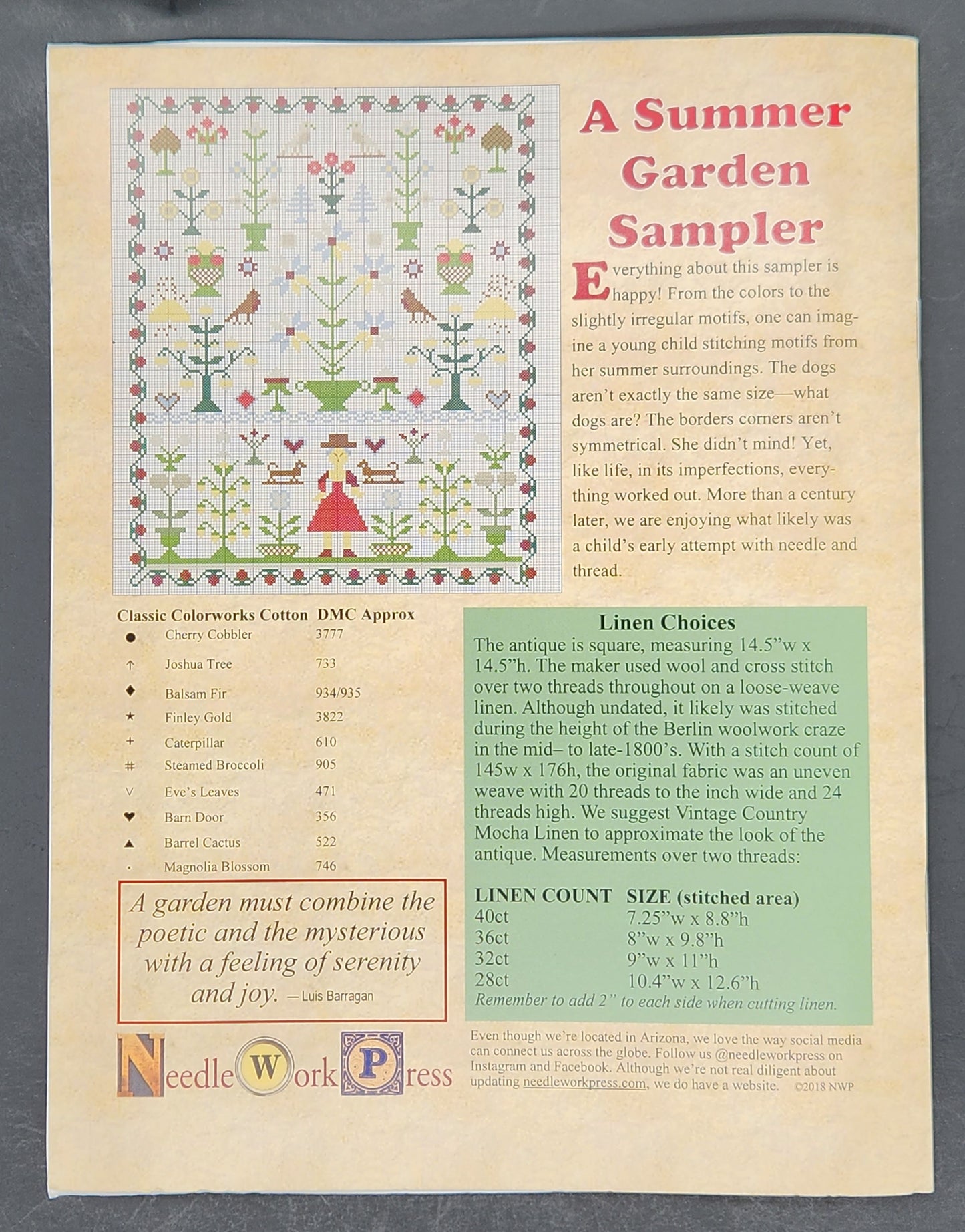 A Summer Garden Sampler