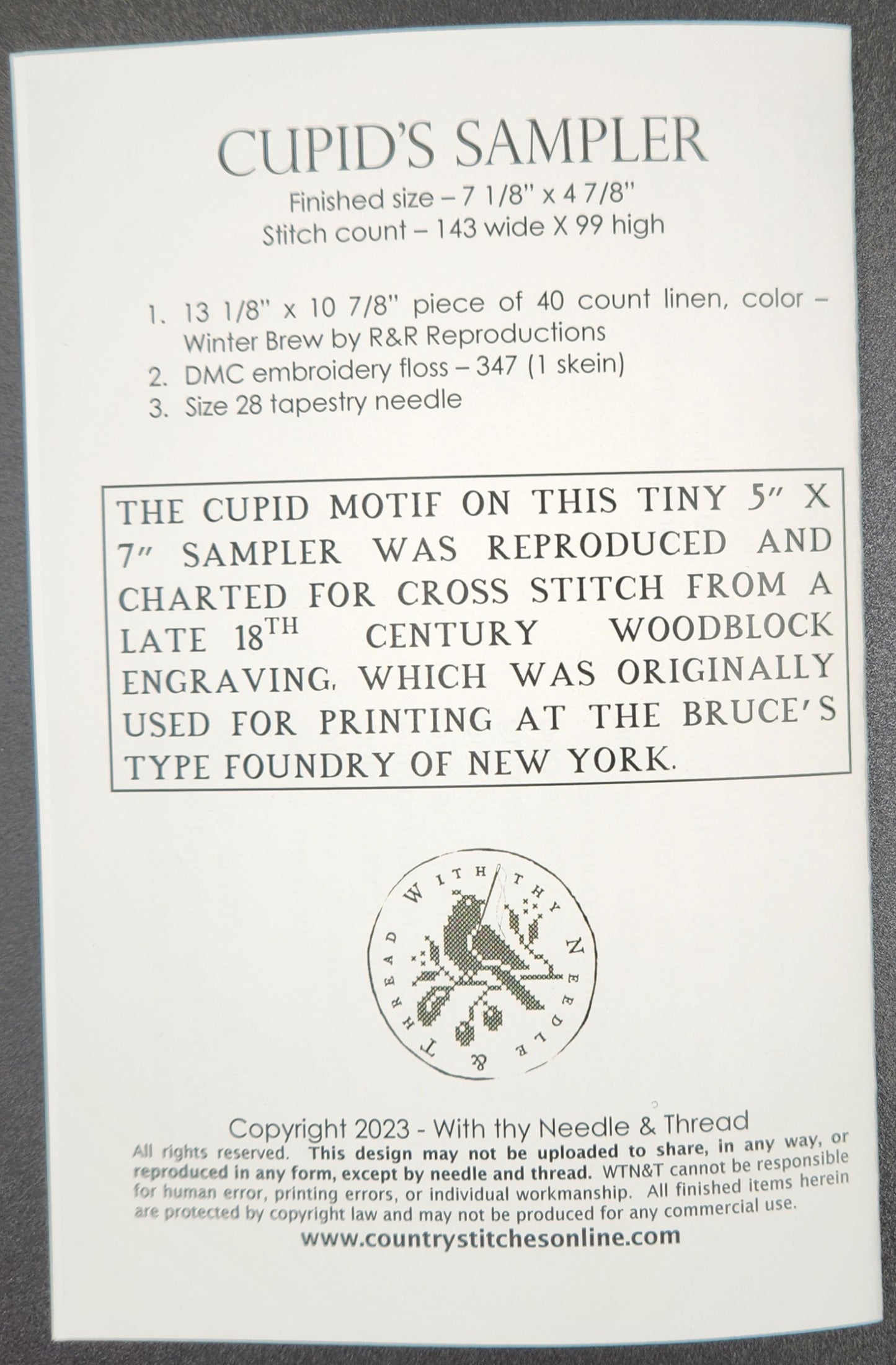 Cupid's Sampler