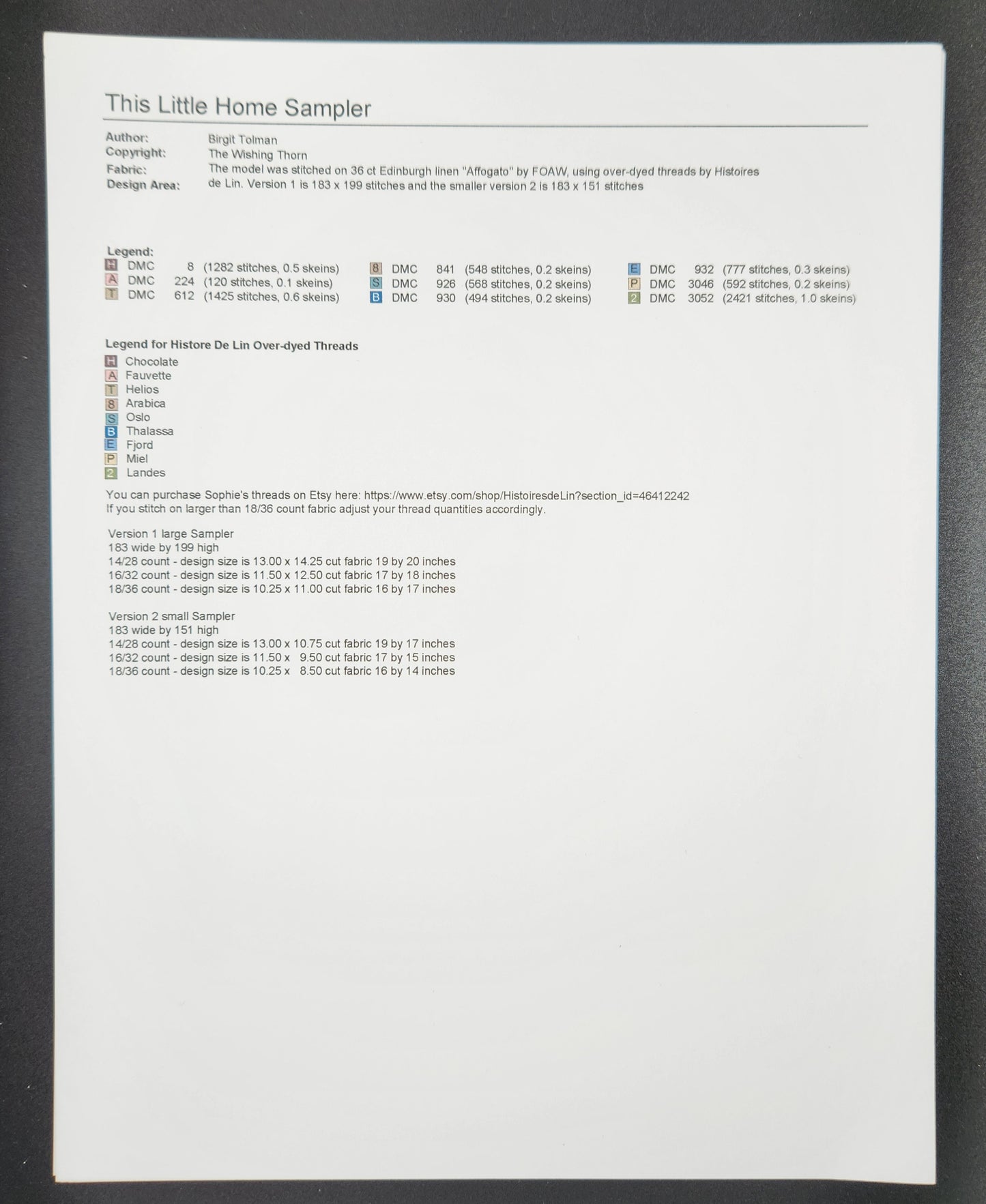 This Little Home Sampler