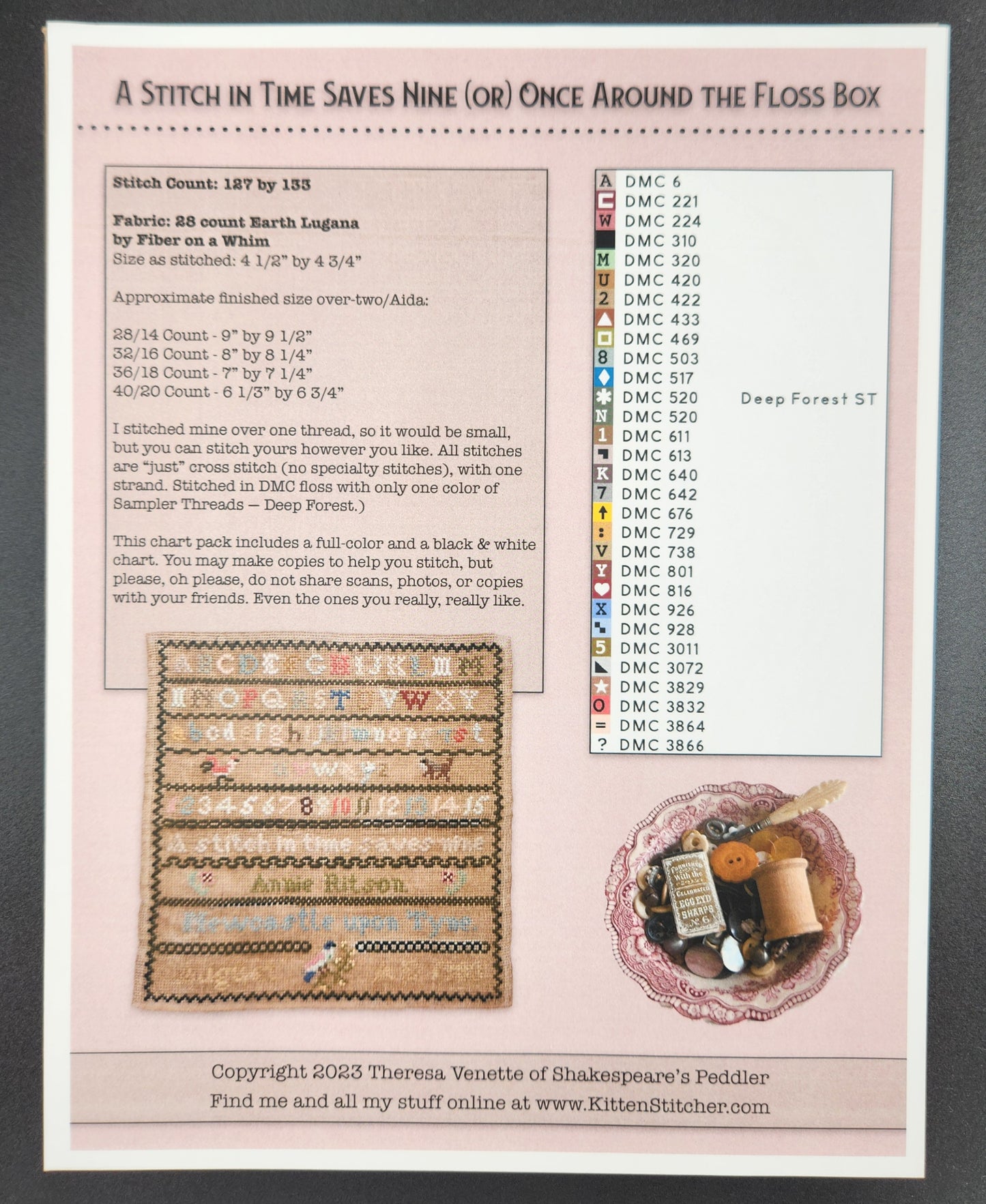 A Stitch In Time Saves Nine