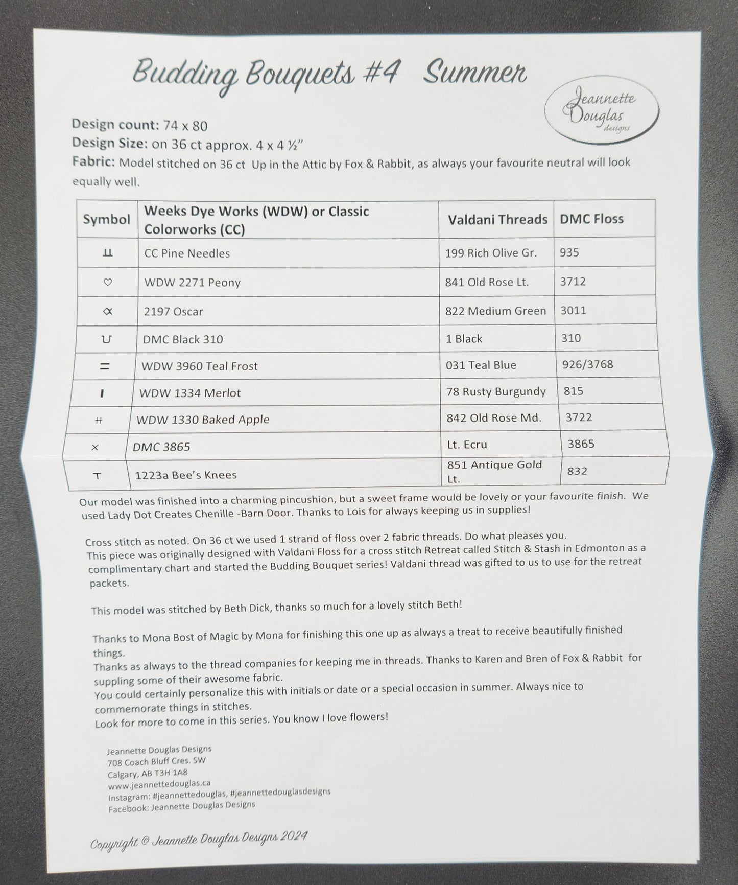 Budding Bouquet - #4 Summer