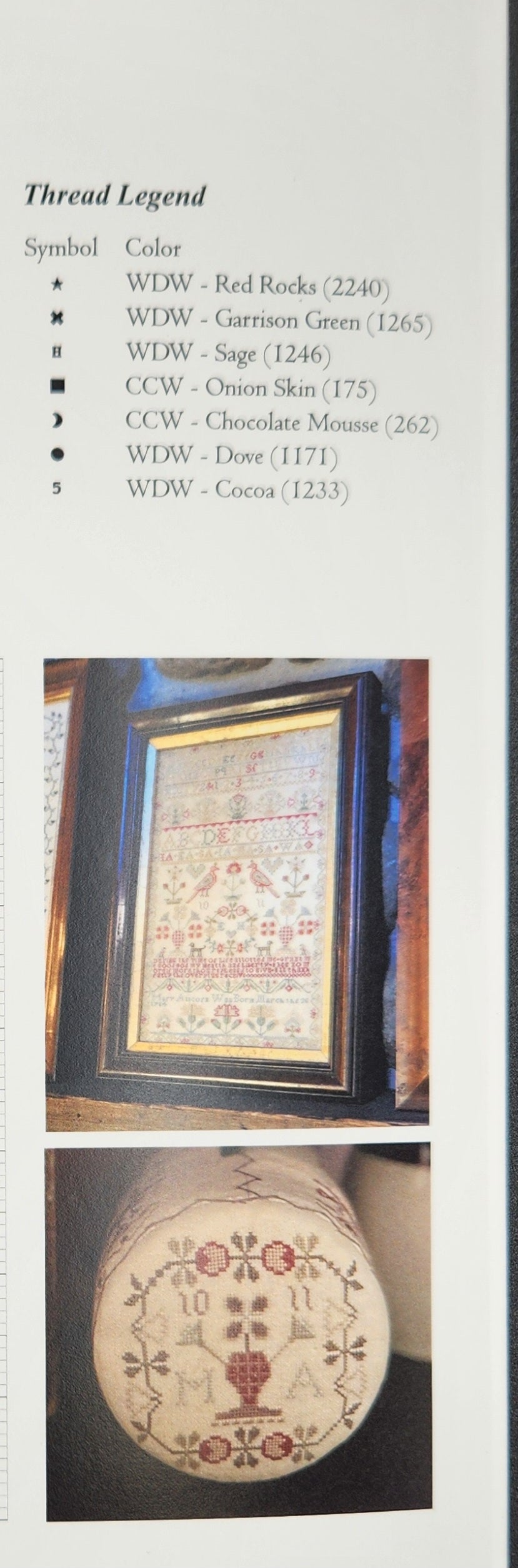 Mary Allcorn 1764 Sampler Series - The Sampler Drum