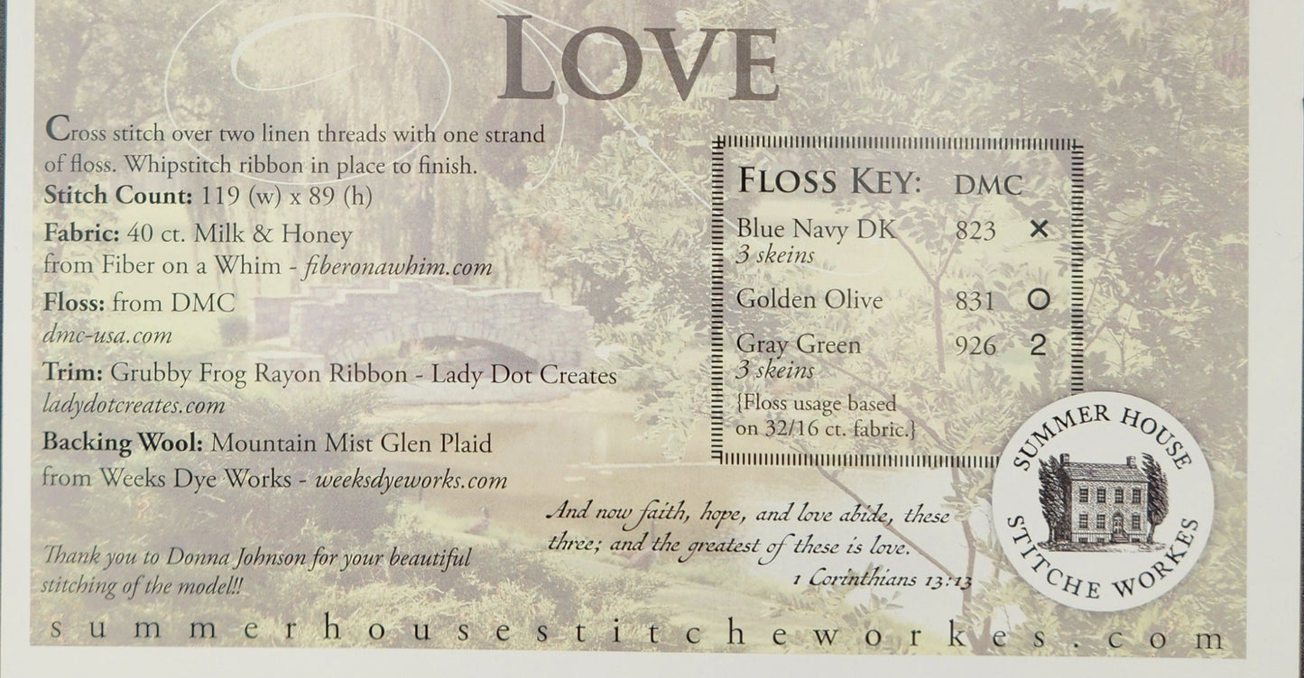 Number Three - The Greatest of These Love