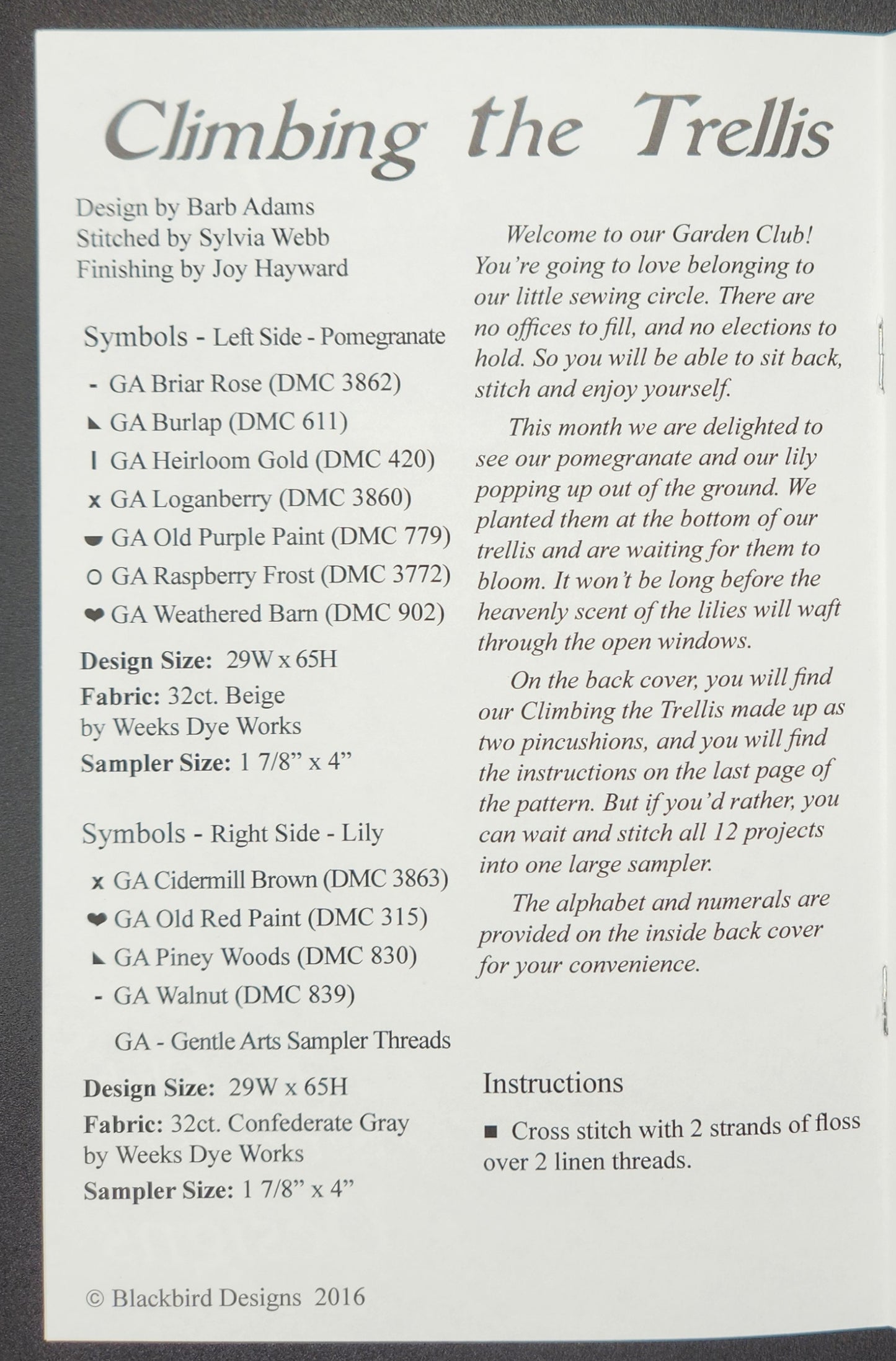 Climbing the Trellis