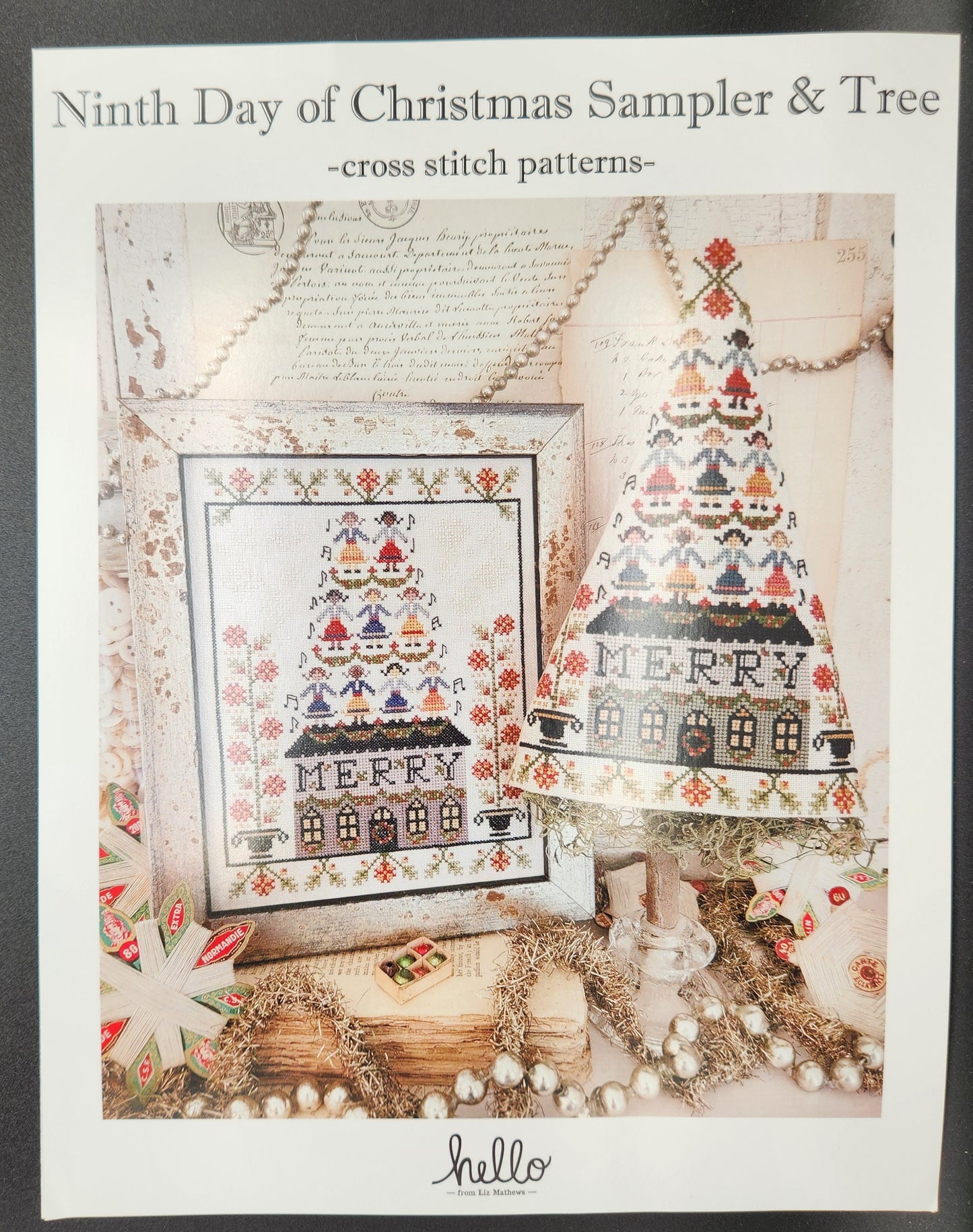 Ninth Day of Christmas Sampler & Tree