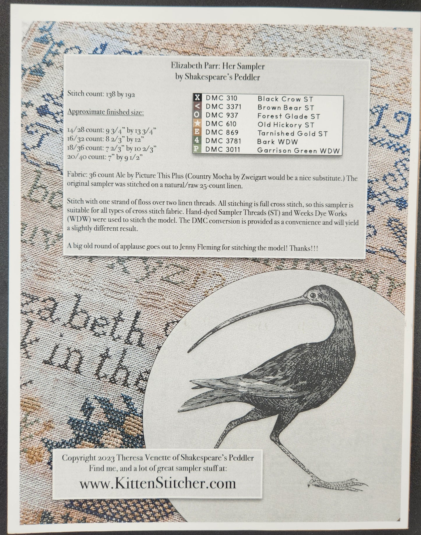 Elizabeth Parr: Her Work