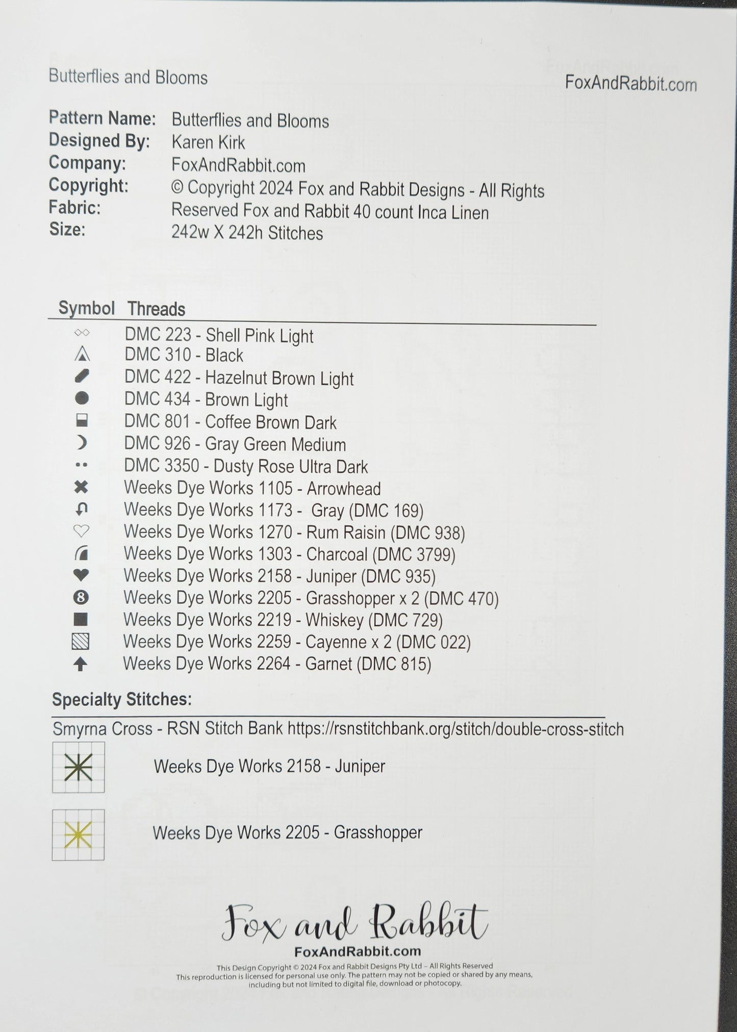 Butterflies and Blooms