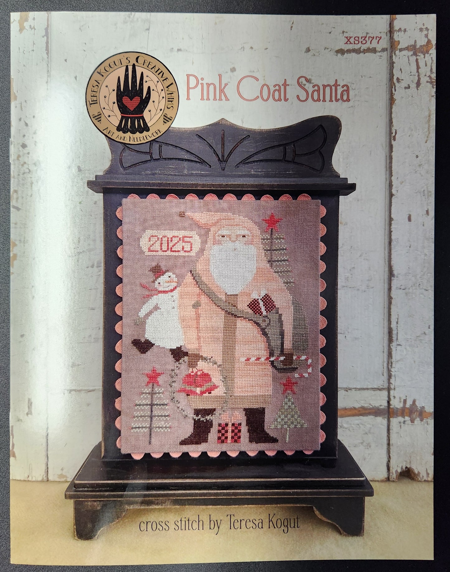 Pink Coat Santa