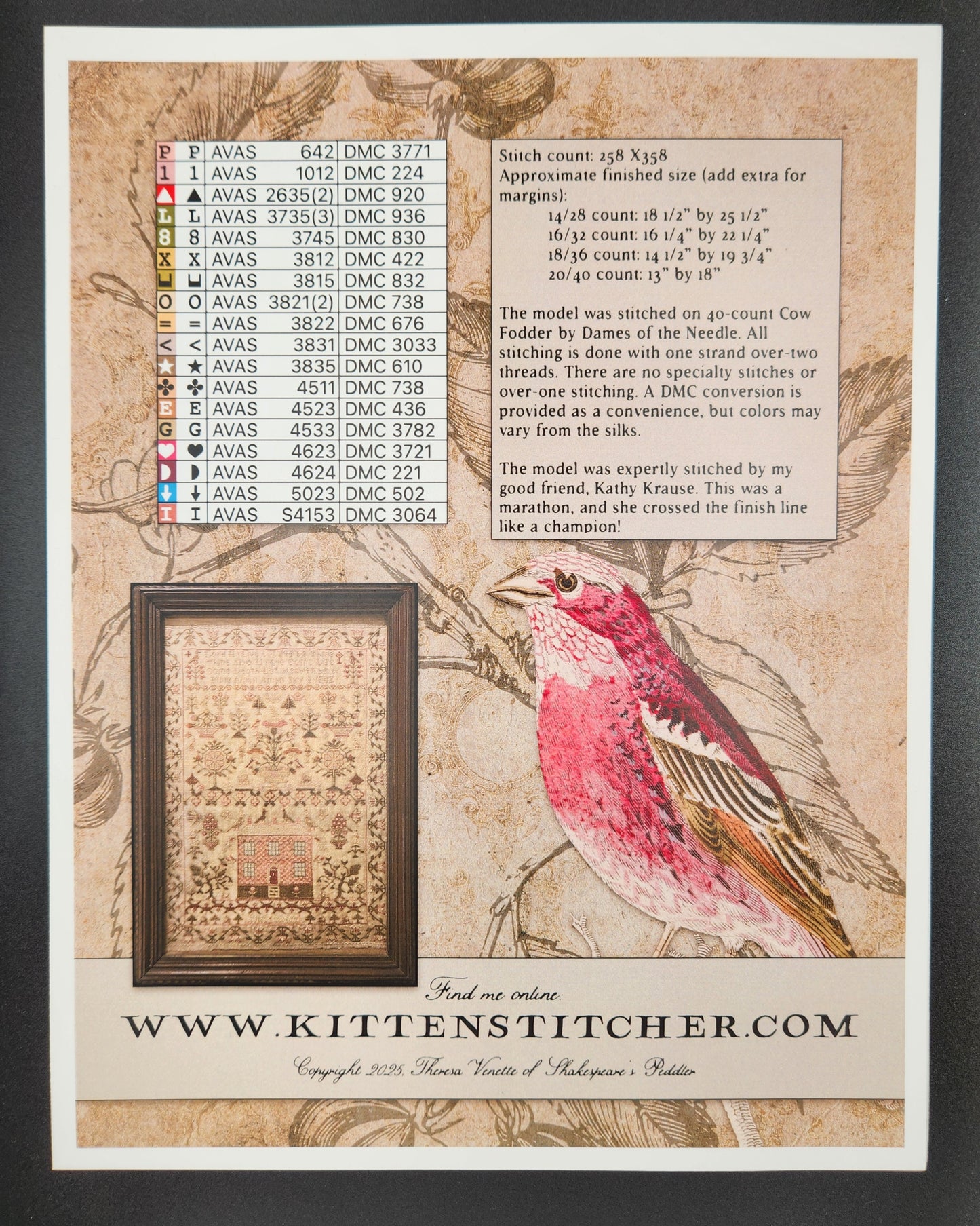 The Checkerboard House Sampler: Eliza Gagin 1842