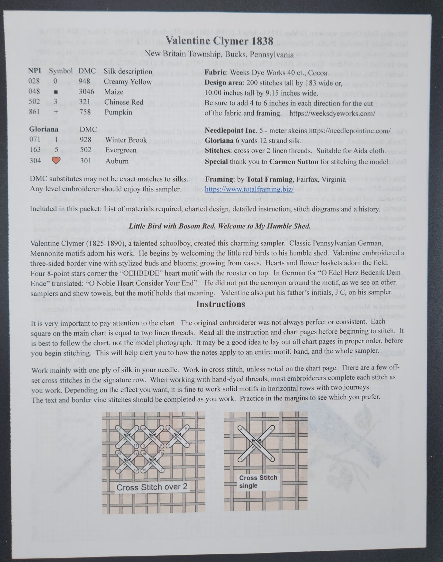 Valentine Clymer, 1838