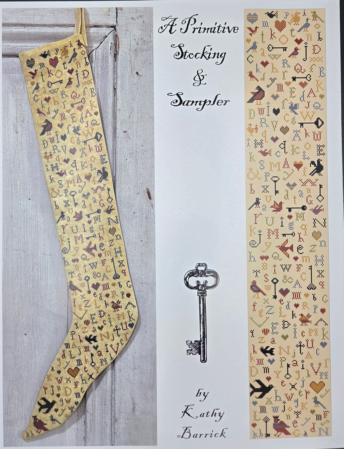 A Primitive Stocking & Sampler