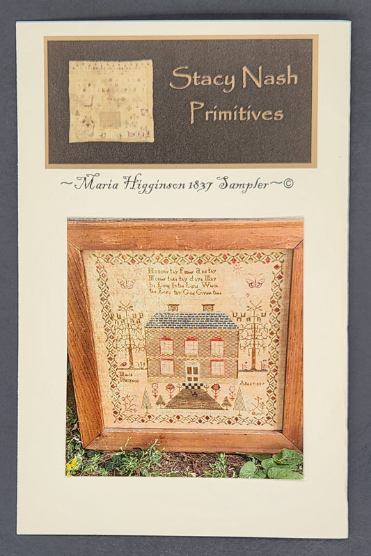 Maria Higginson 1837 Sampler