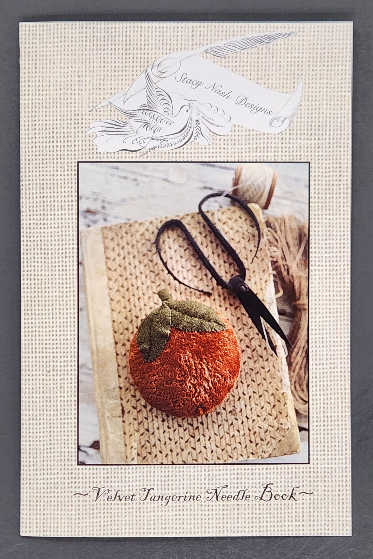 Velvet Tangerine Needle Book