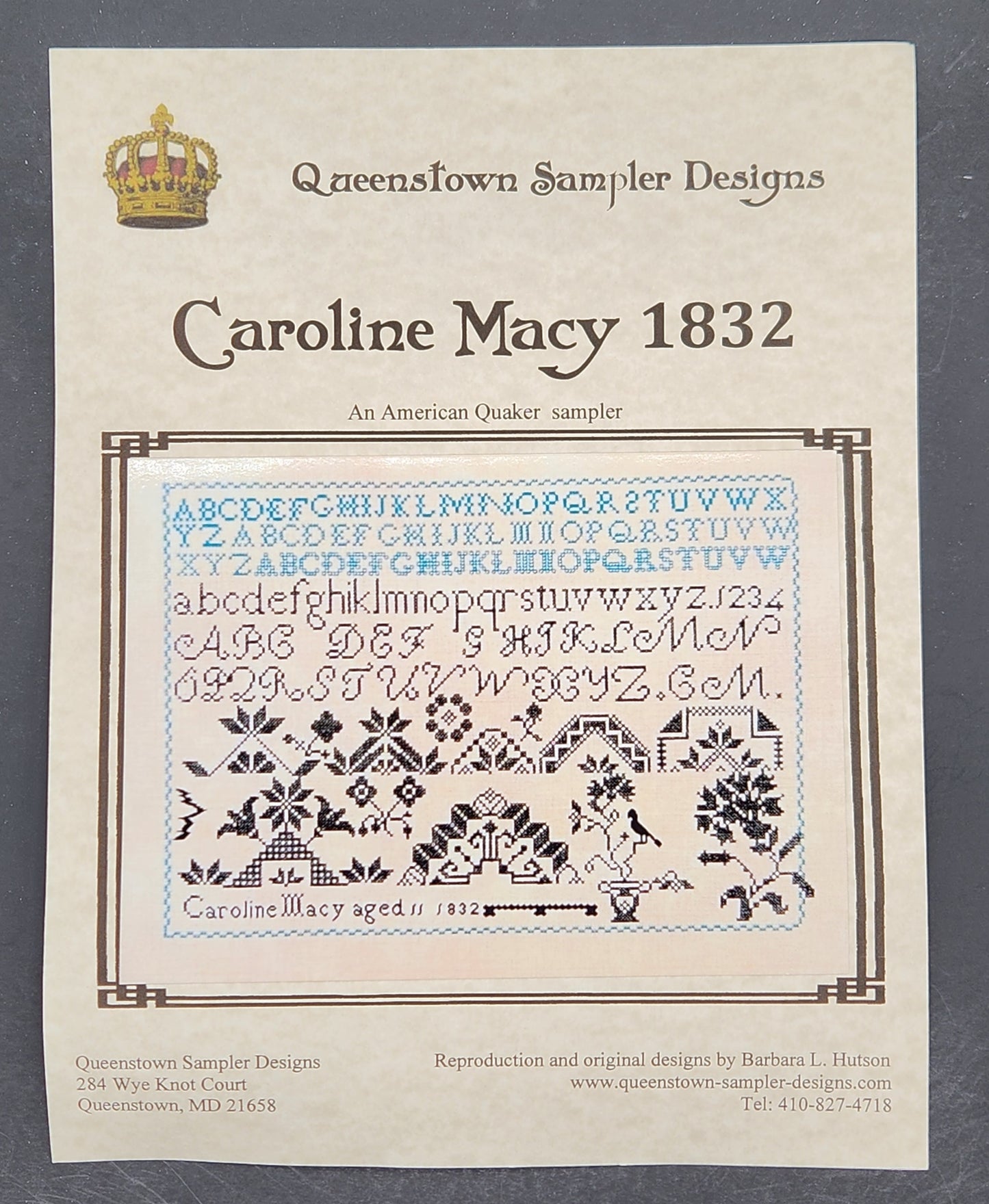 Caroline Macy 1832