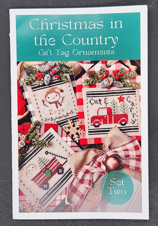 Christmas in the Country Gift Tag Ornaments