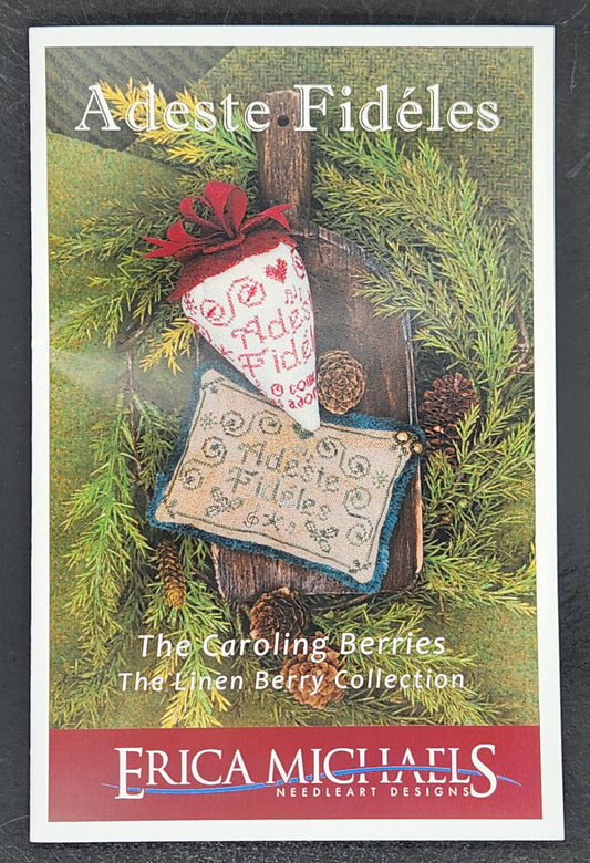 Adeste Fideles - The Caroling Berries - The Linen Berry Collection