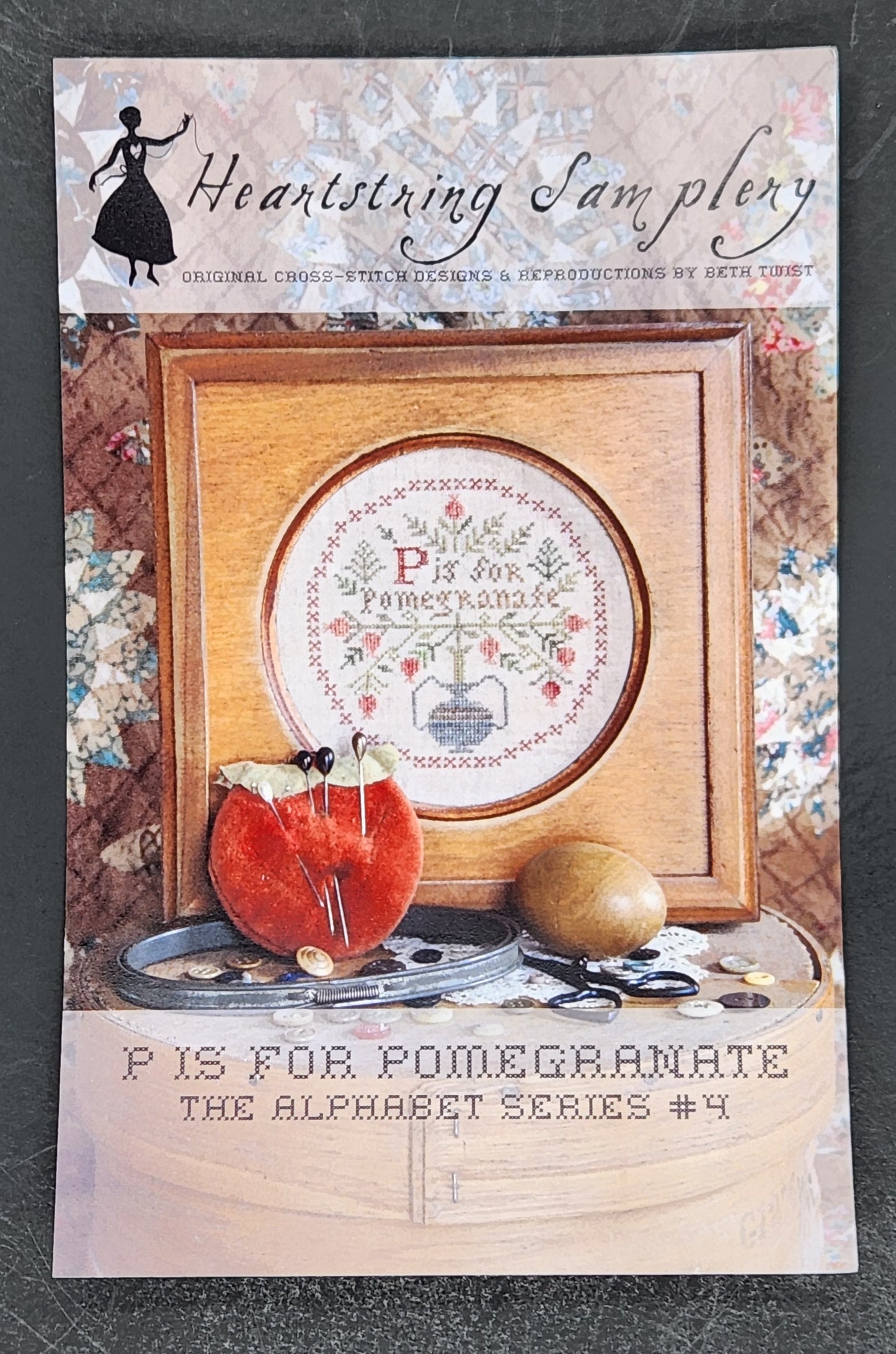 P is for Pomegranate - The Alphabet Series #4