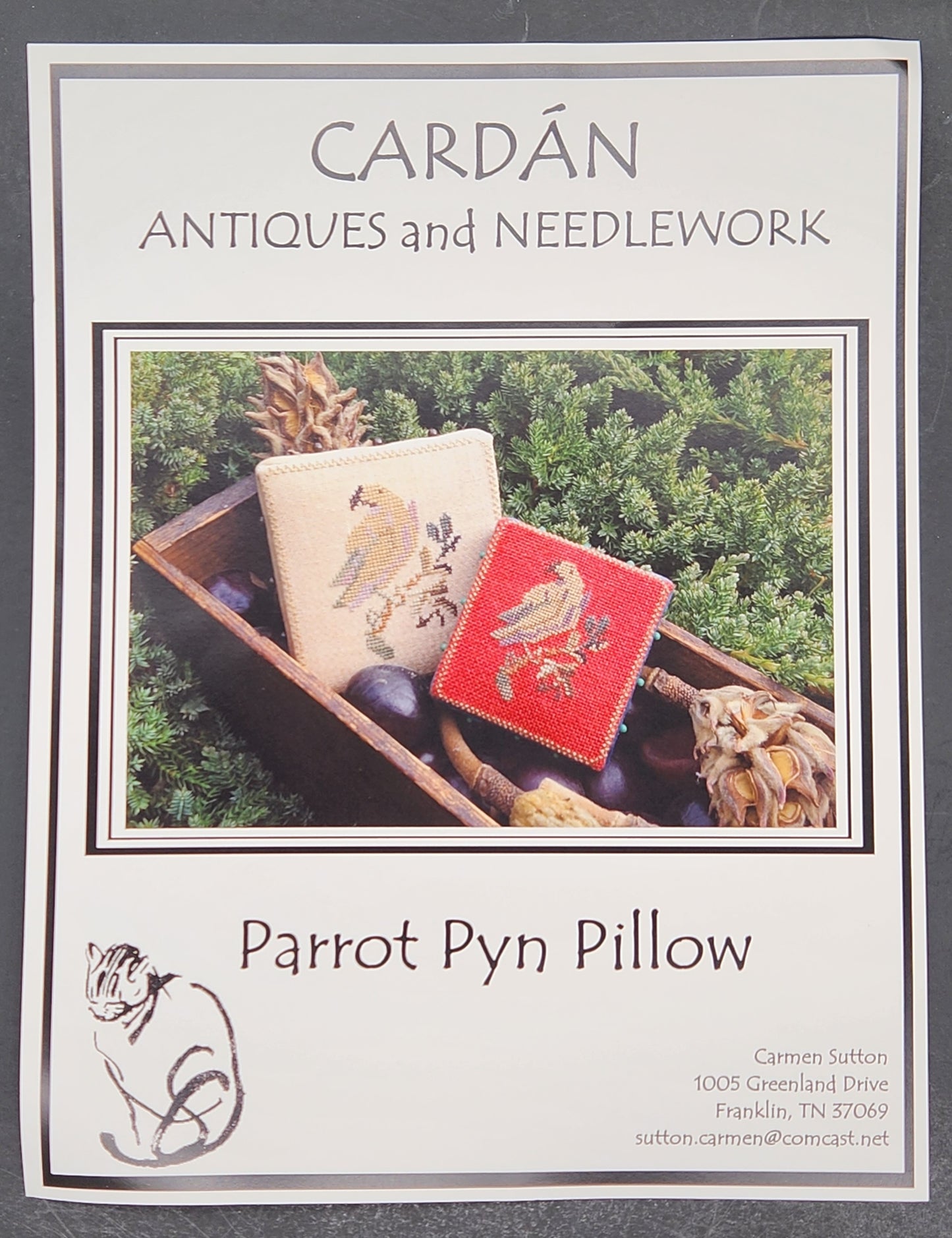 Parrot Pyn Pillow