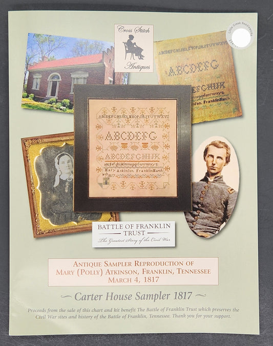 Carter House Sampler 1817