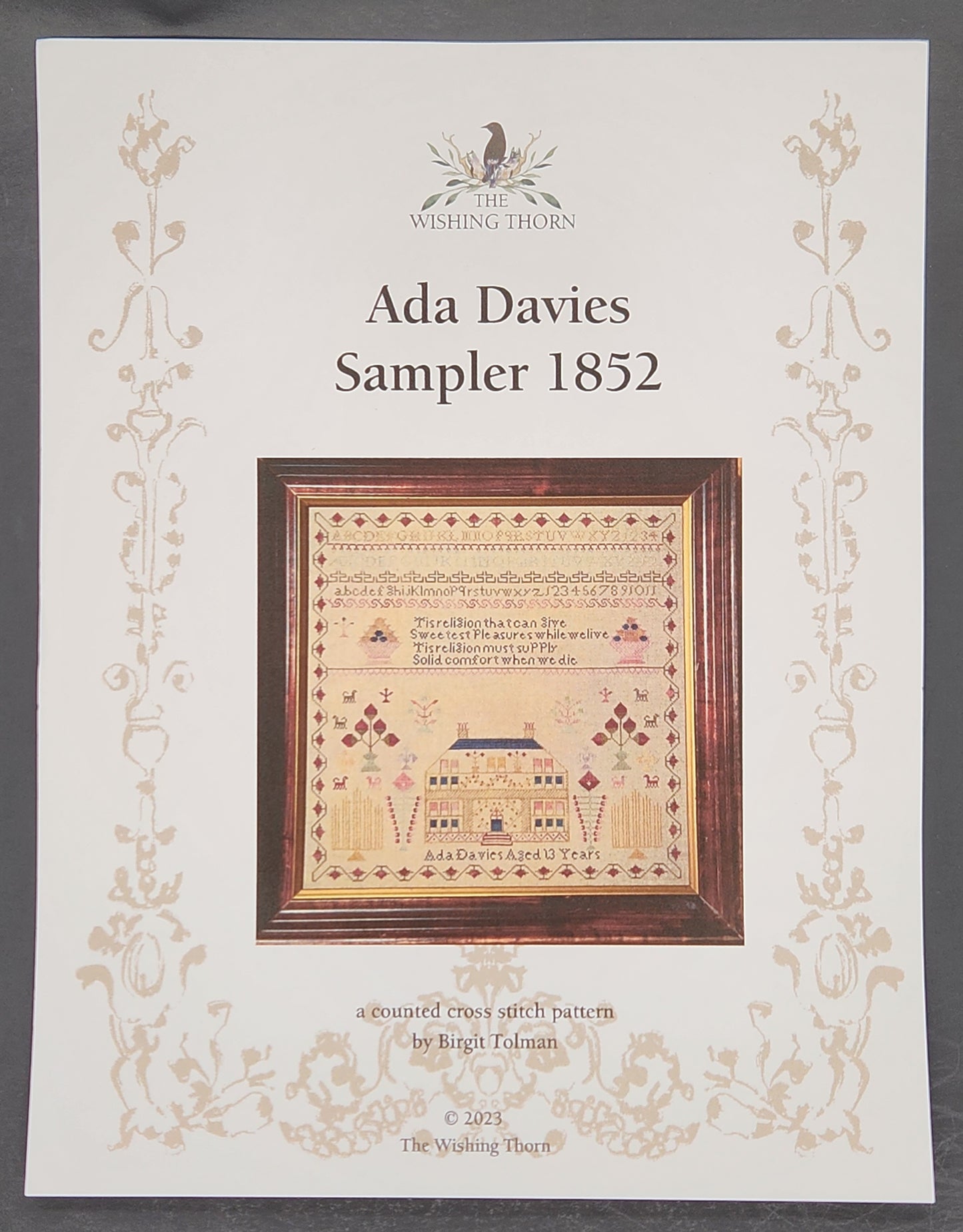 Ada Davies Sampler 1852