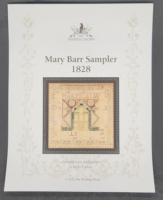 Mary Barr Sampler 1828