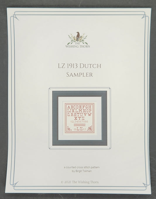 LZ 1913 Dutch Sampler