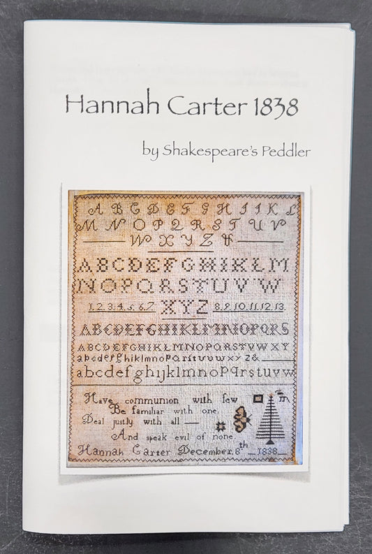 Hannah Carter 1838