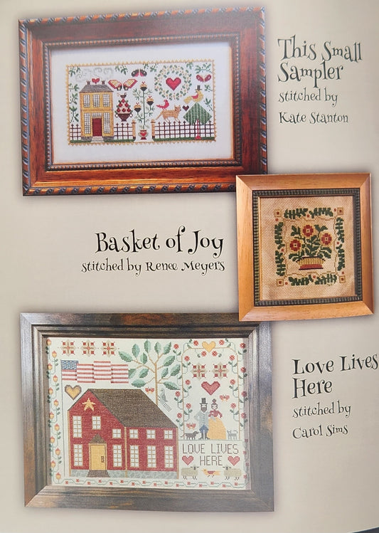 This Small Sampler - Basket of Joy - Love Lives Here