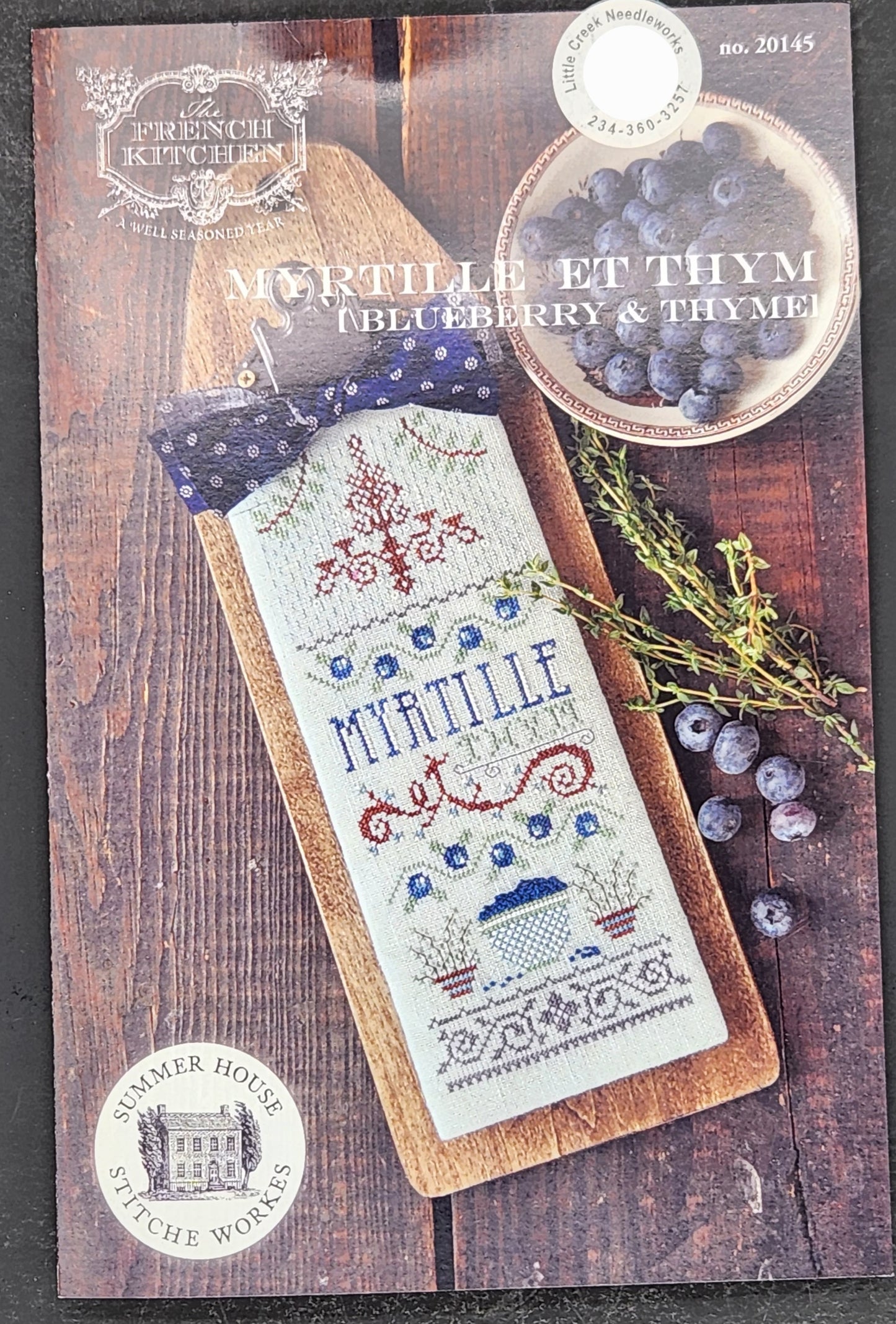 The French Kitchen - Myrtille Et Thym - Blueberry & Thyme