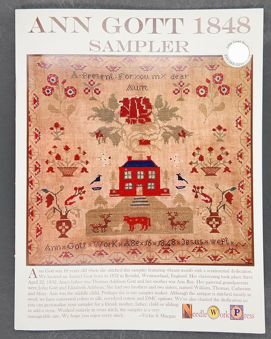 Ann Gott 1848 Sampler