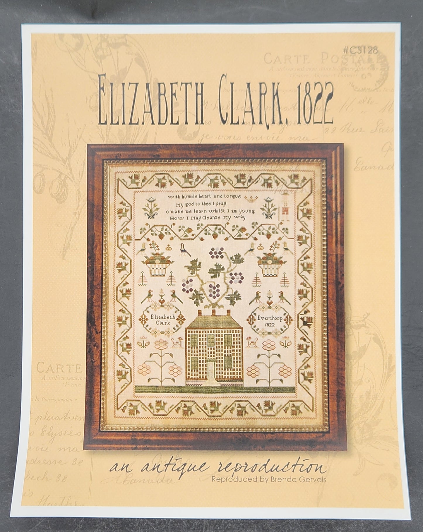 Elizabeth Clark, 1822