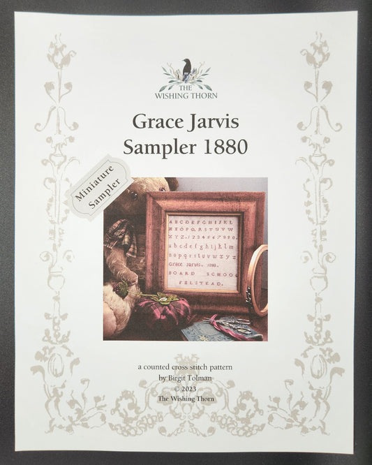 Grace Jarvis Sampler 1880