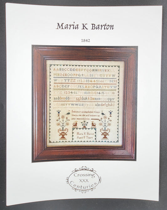 Maria K Barton 1842